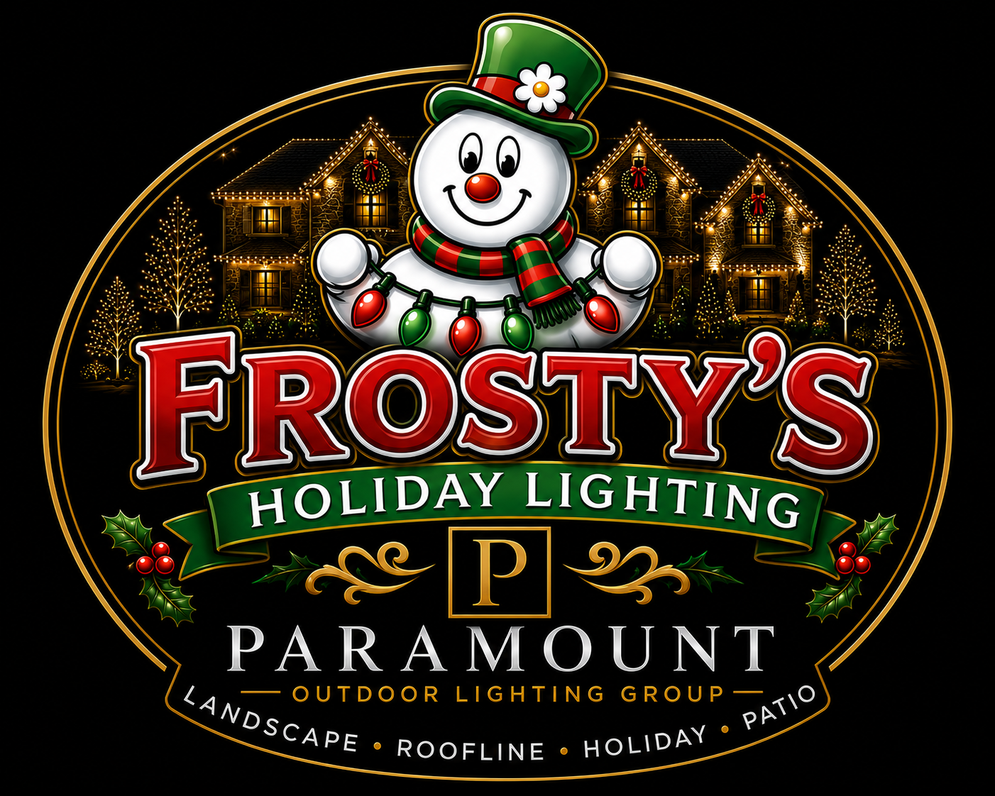 Frosty's Holiday Lighting — a Paramount Outdoor Lighting Group division