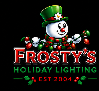 Frosty's Holiday Lighting logo