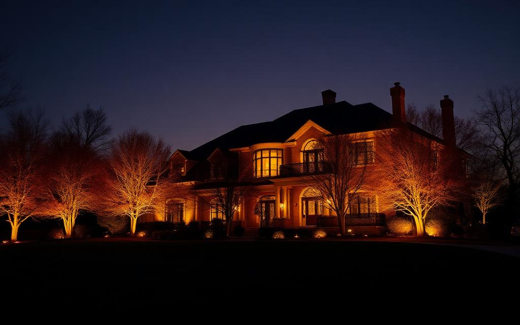 Prospect Heights, Cook County at night — Rob Roy Country Club