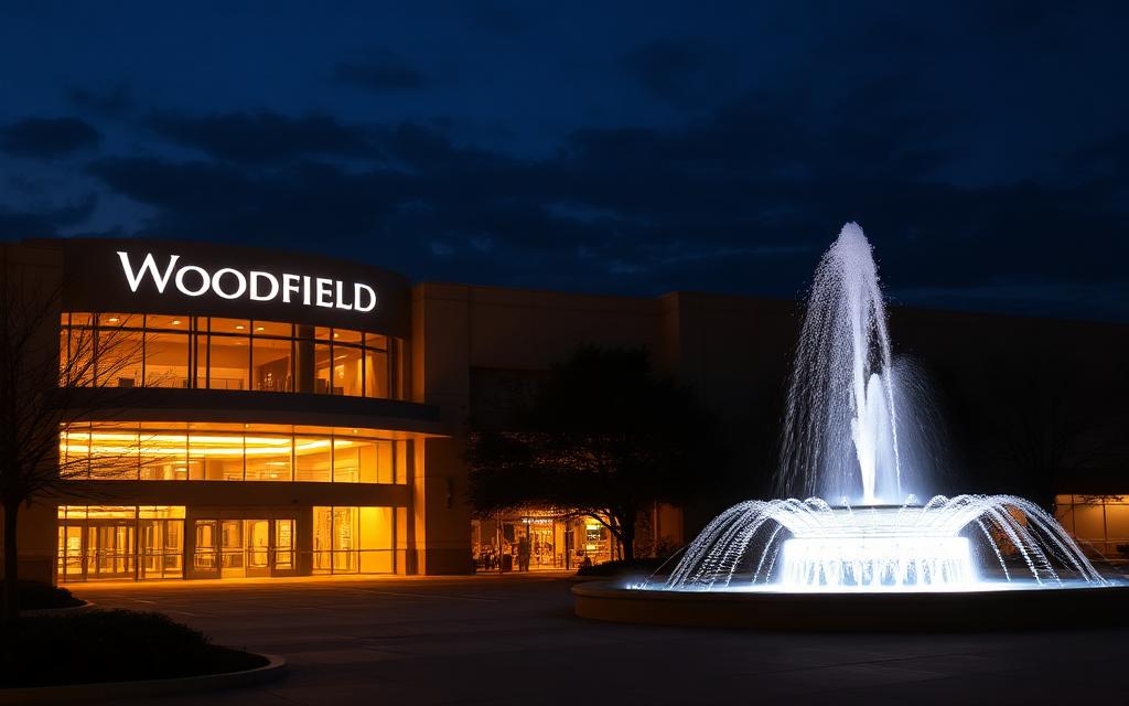 Schaumburg, Cook County at night — Woodfield Mall